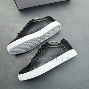 Men's Leather Footwears or Shoes 5 Colours Materials Class or Grade A