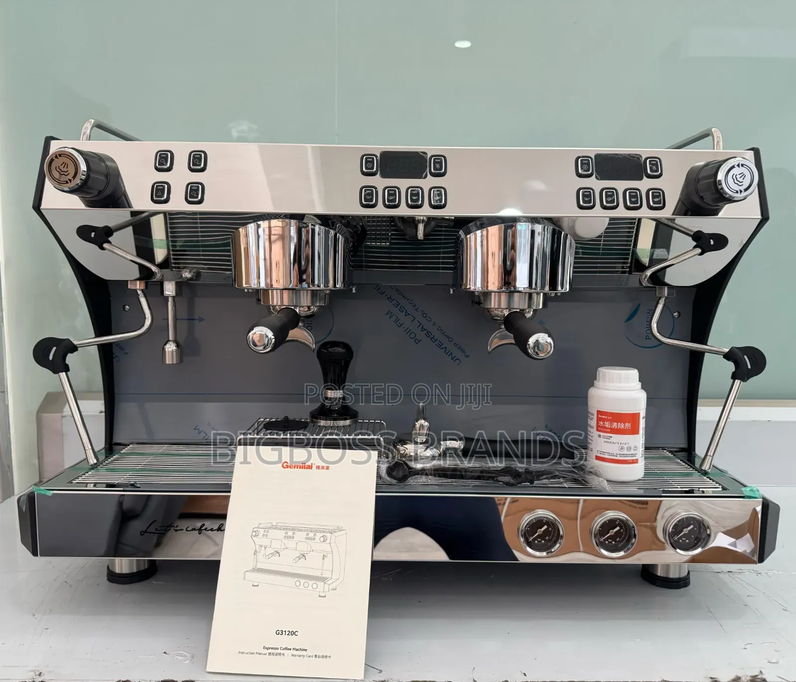 Espresso Coffee Machine (Double Head)