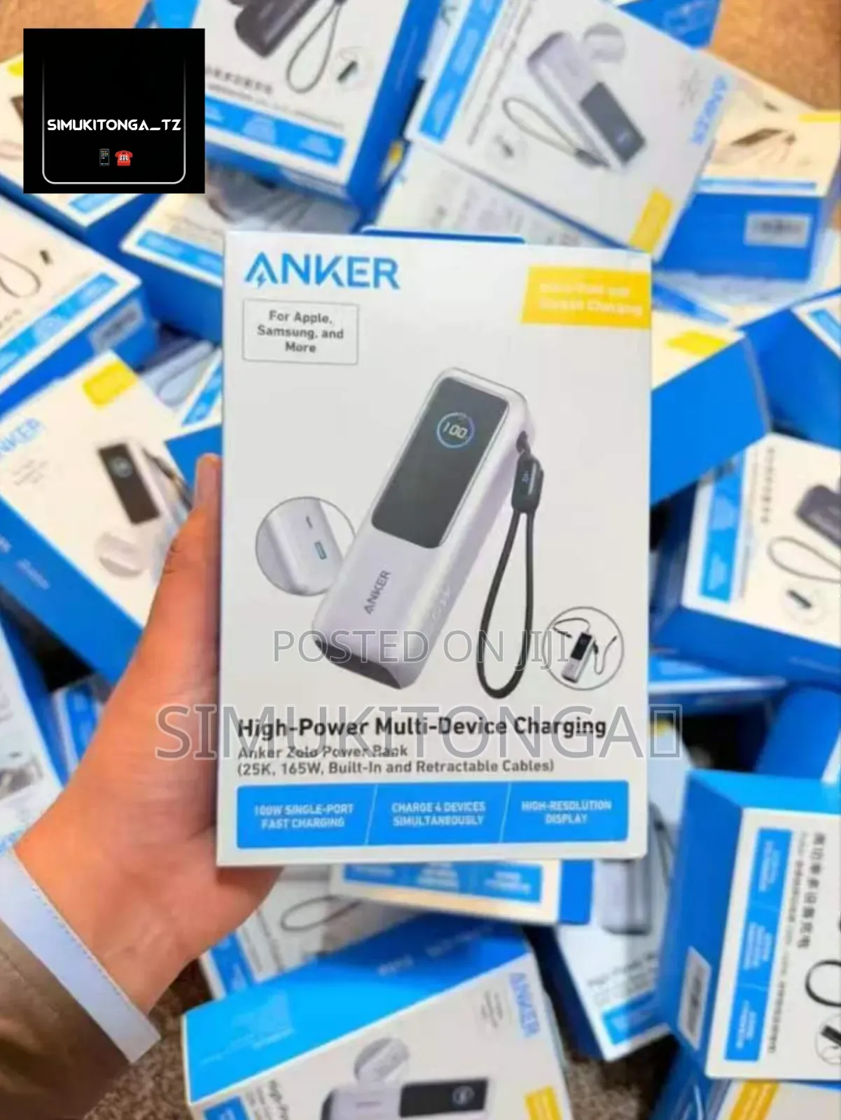 Anker Zolo Power Bank ( Mah, 165w, Built-In