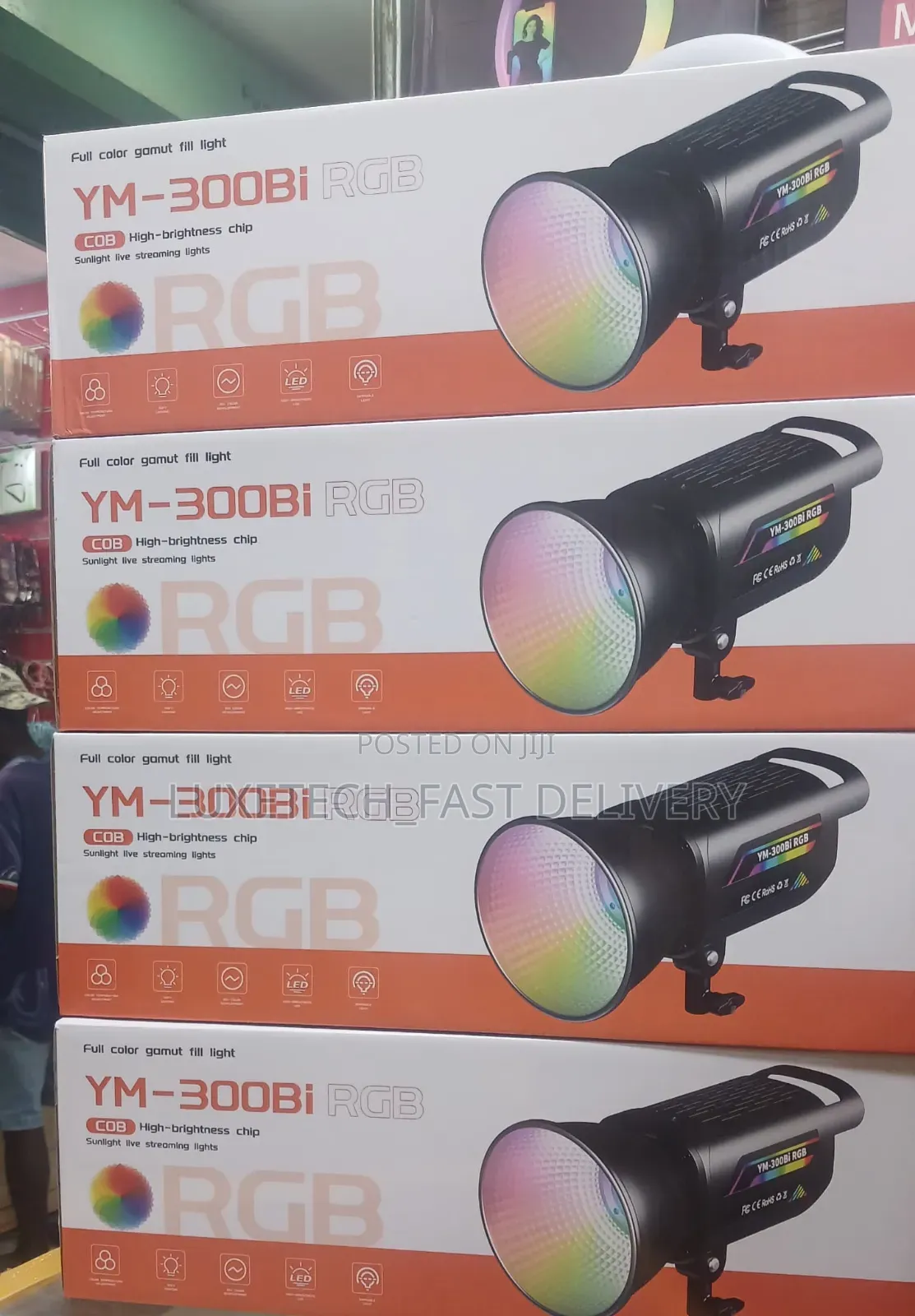 Ym-300bi RGB Cob Led Video Lights