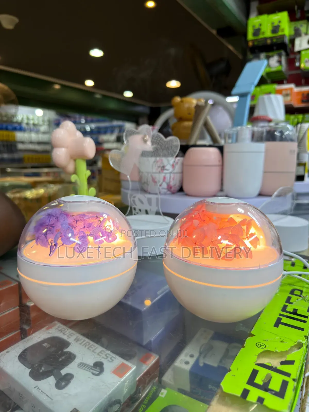 Eternal Flower Ball Humidifiers and Diffuser