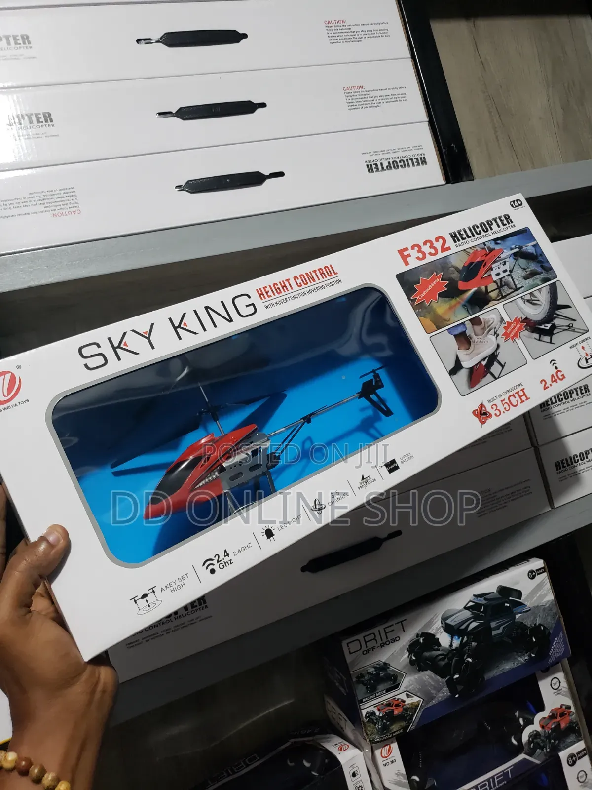 Sky King Remote Control Helicopter (Model F880 / F332 Series)