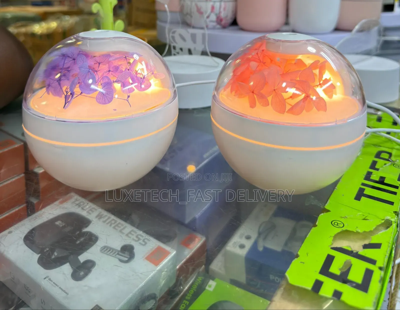 Eternal Flower Ball Humidifiers and Diffuser