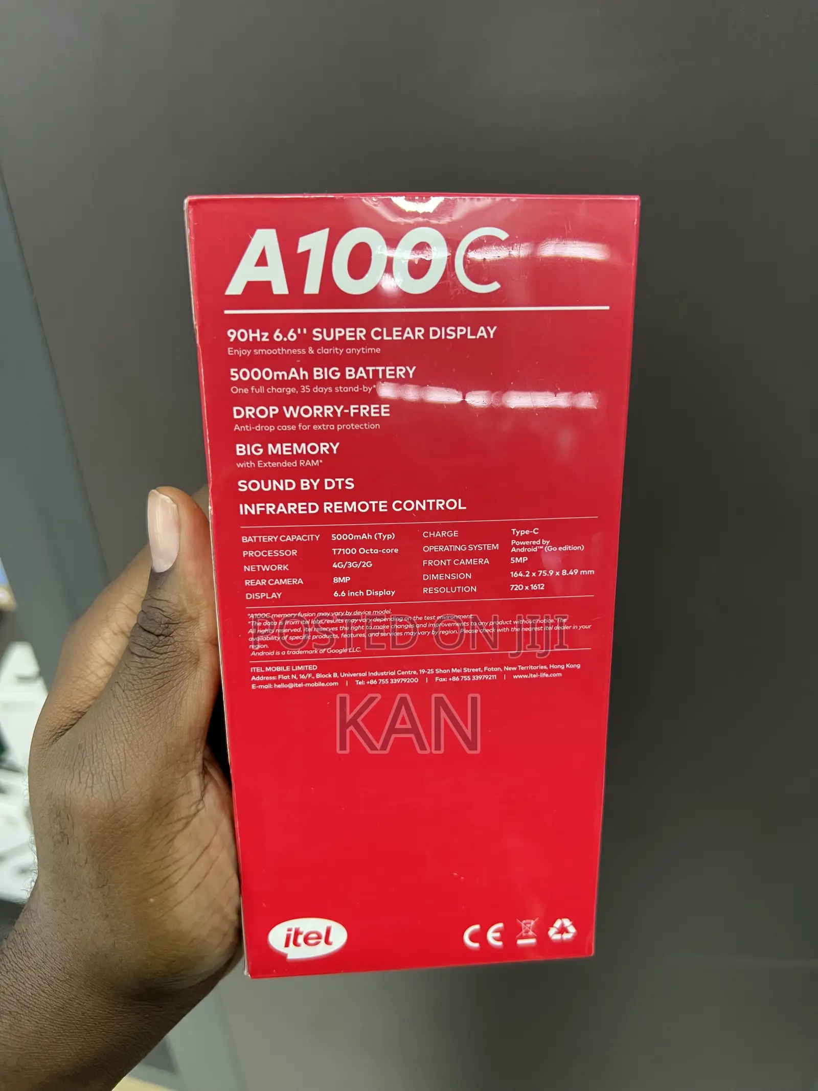 New Itel A100C 64 GB