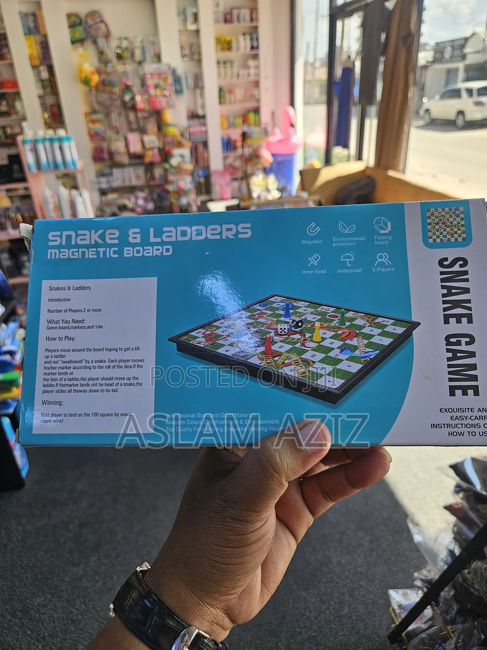Snake Ladderz Magnetic Board