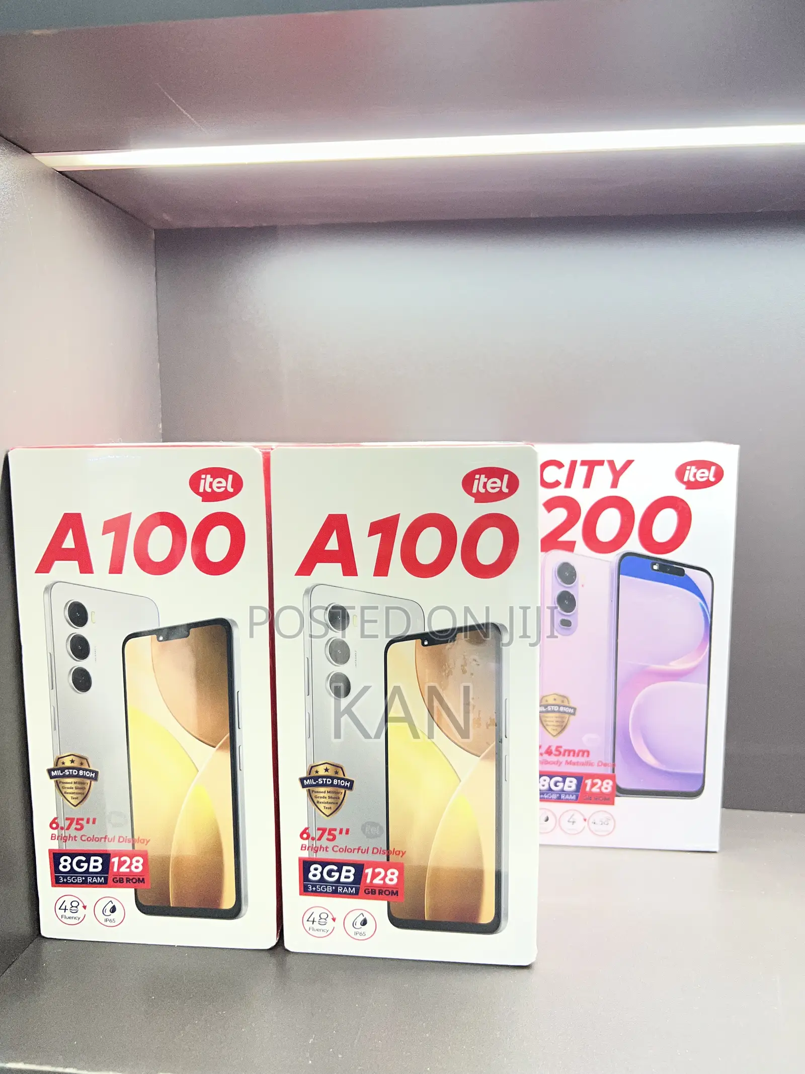 New Itel A100 128 GB