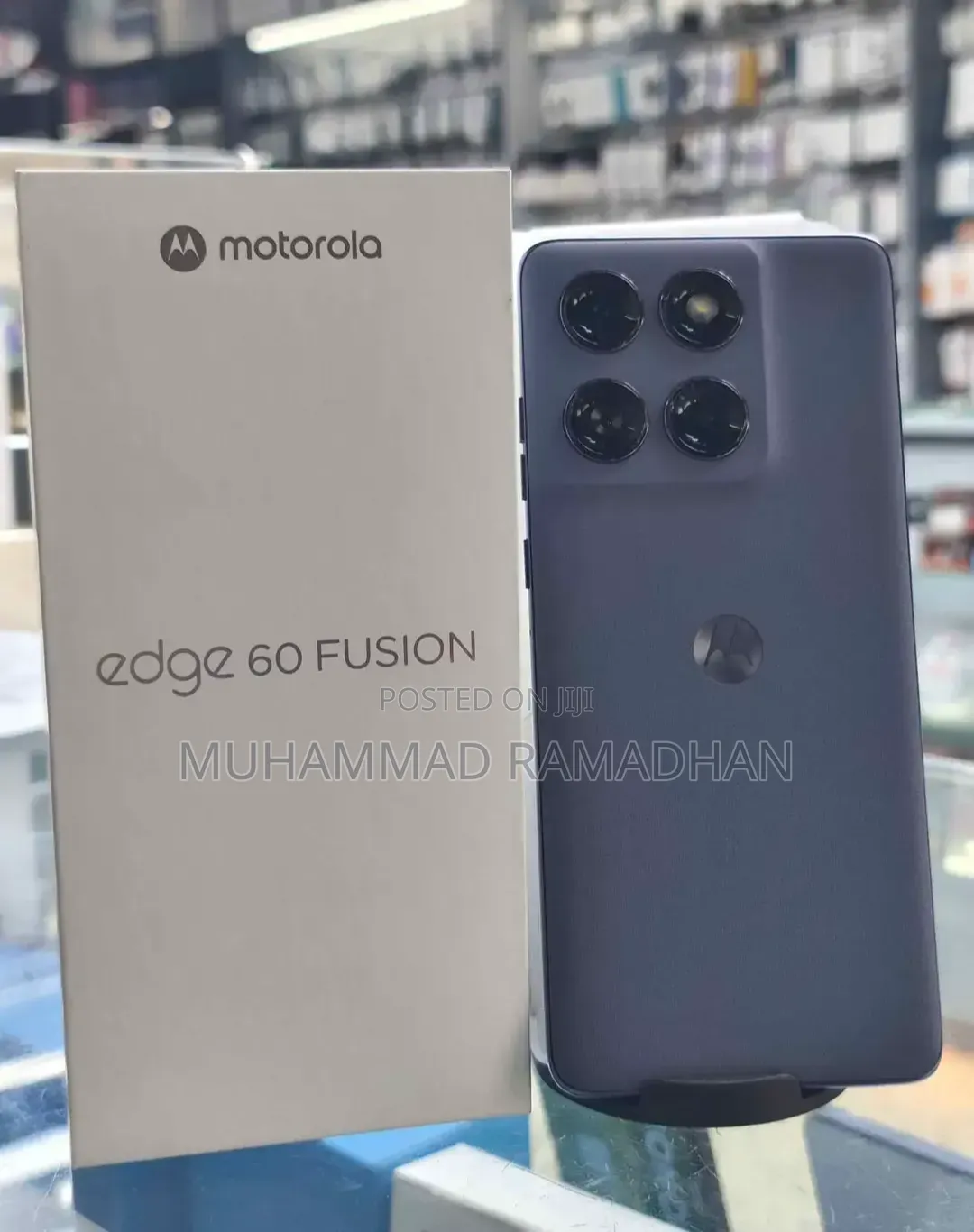 New Motorola Edge 60 Fusion 256 GB Black