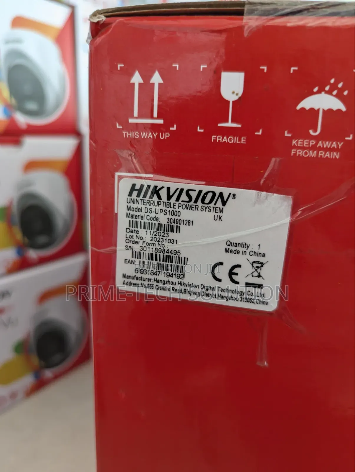 Hikvision Ds-ups1000 Ups 1000va/600w — Kwa Cctv Ofisi | Tz