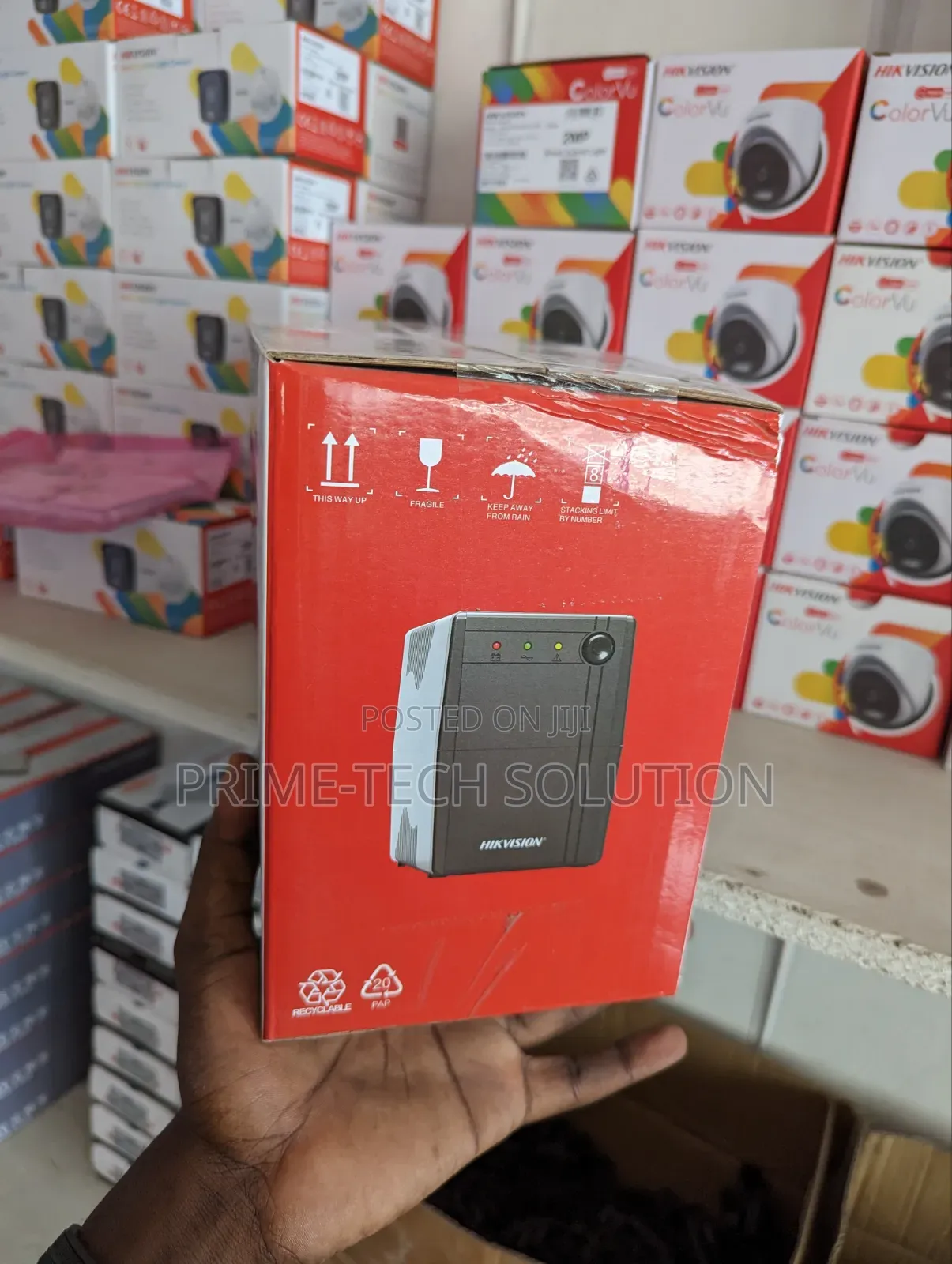 Hikvision Ds-ups1000 Ups 1000va/600w — Kwa Cctv Ofisi | Tz