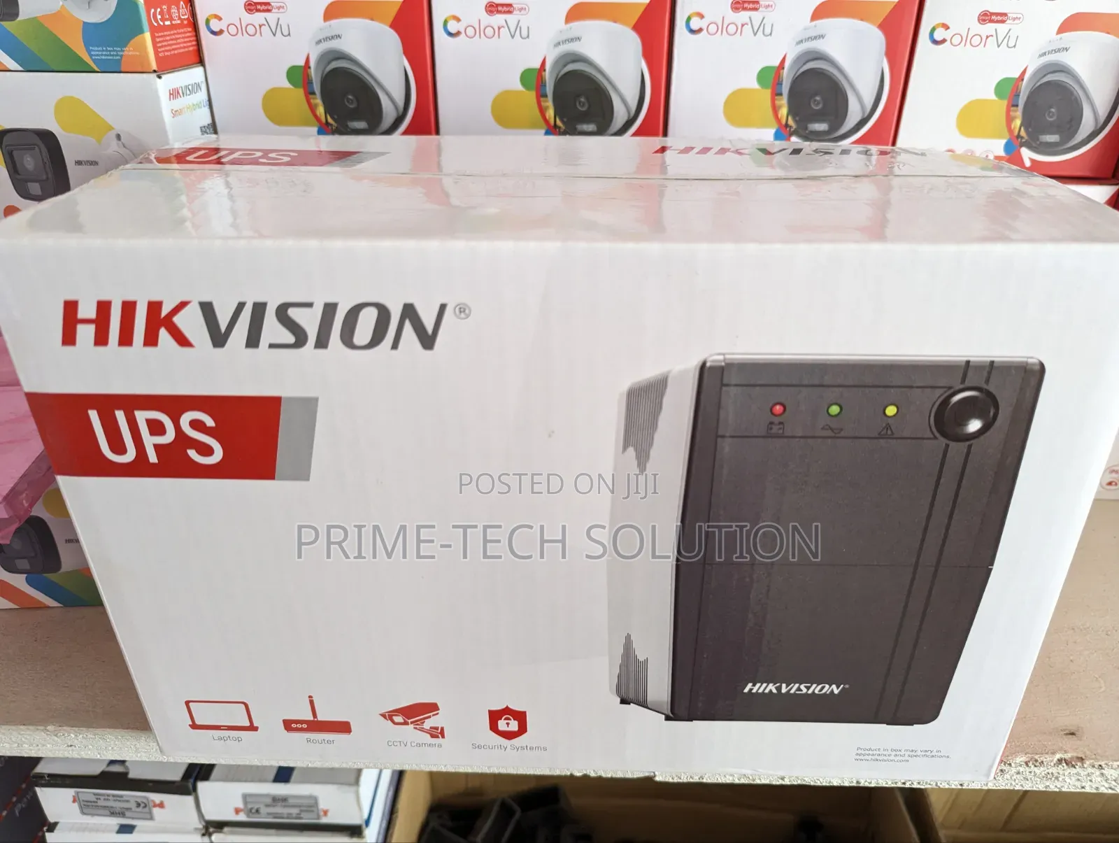 Hikvision Ds-ups1000 Ups 1000va/600w — Kwa Cctv Ofisi | Tz