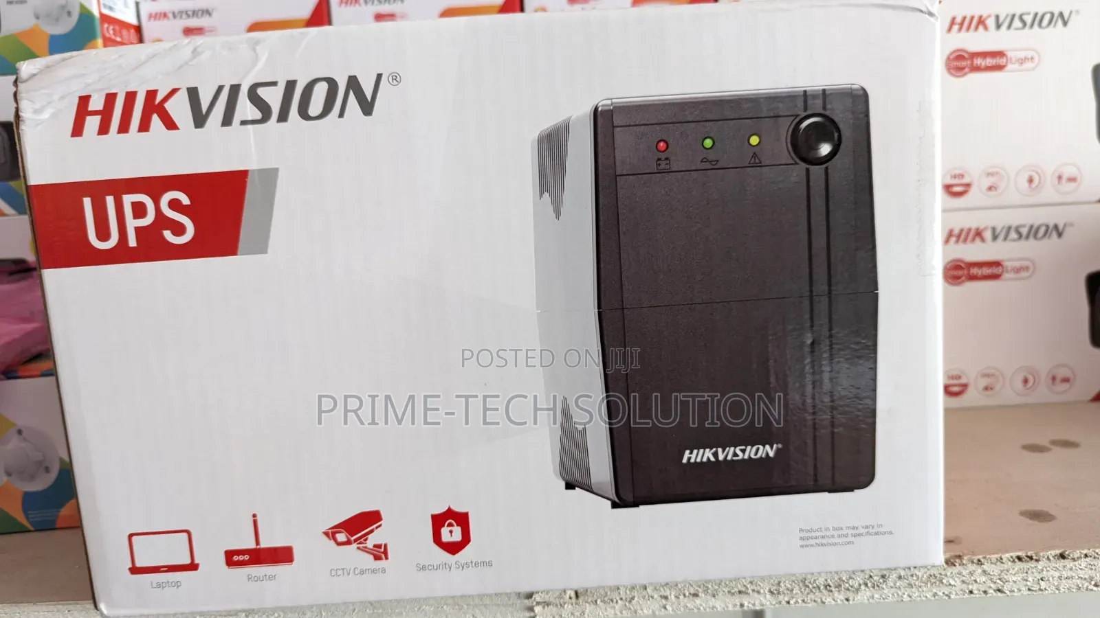 Hikvision Ds-ups1000 Ups 1000va/600w — Kwa Cctv Ofisi | Tz