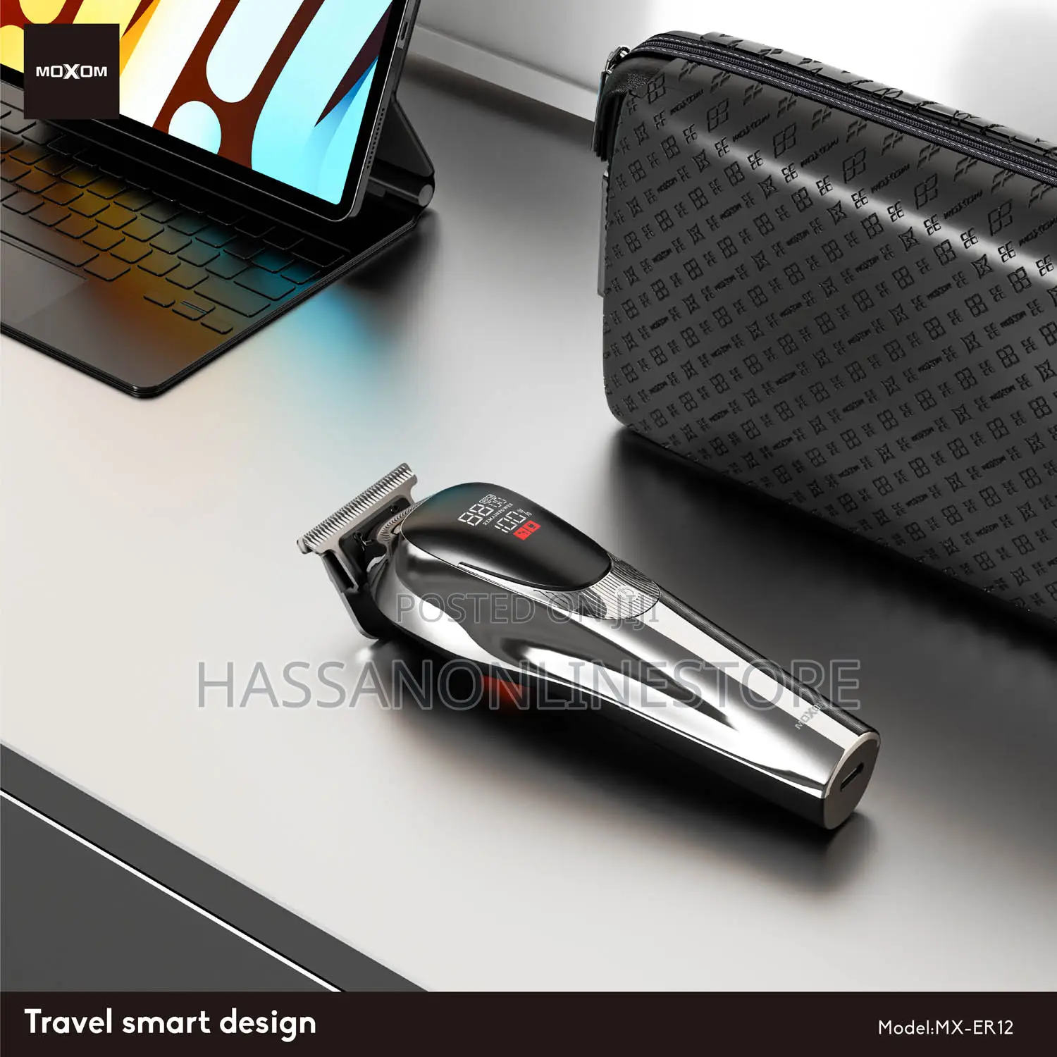 Moxom Mx-Er12 Metal-Bodied Electric Trimmer