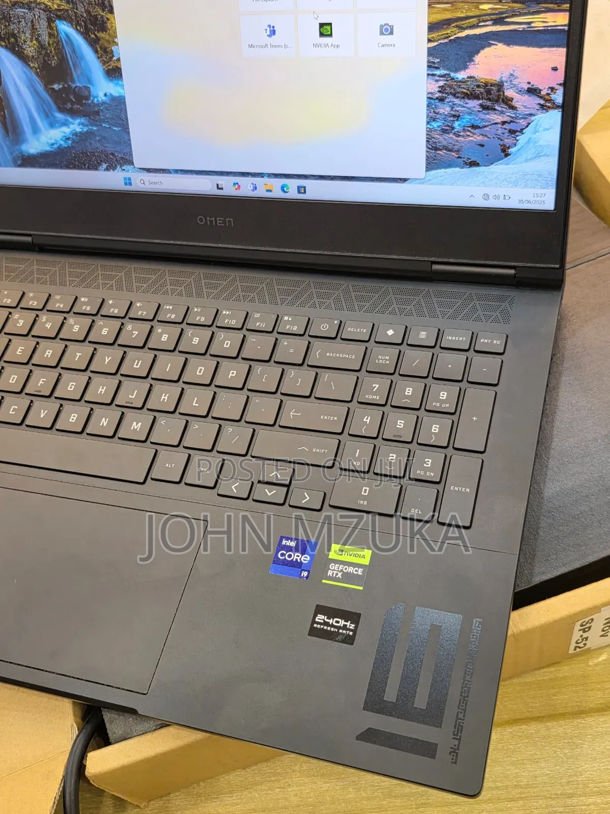 New Laptop HP Omen 16 16GB Intel Core i9 SSD 512GB