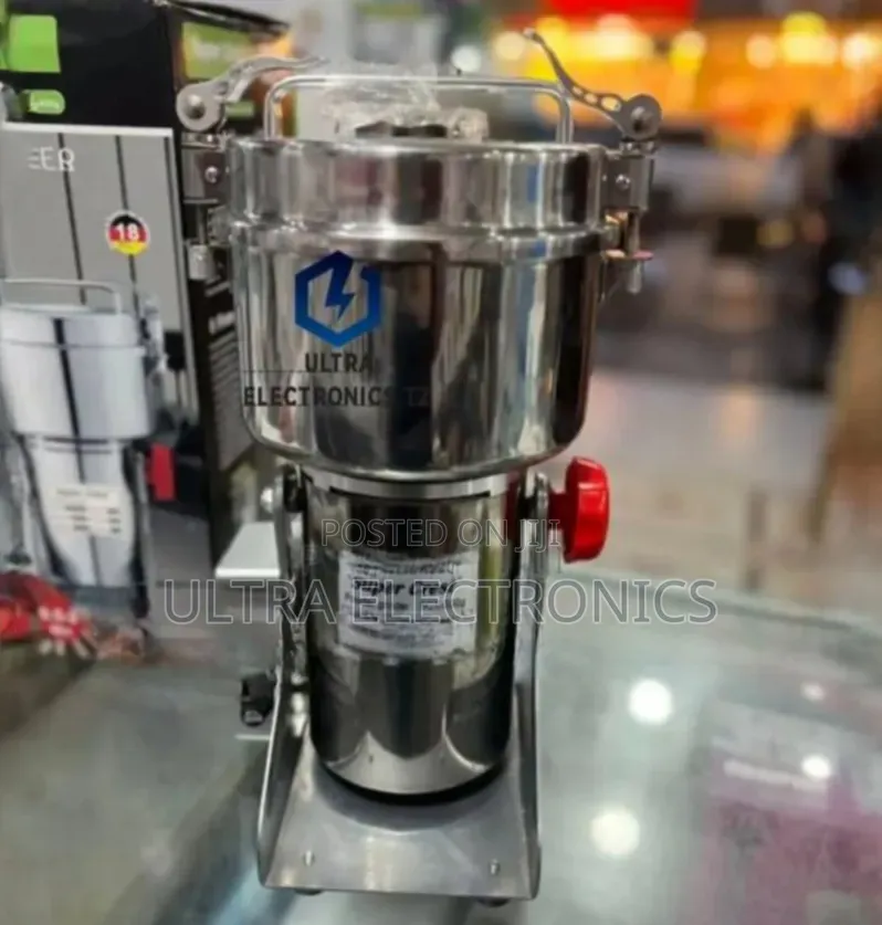 Commerial Masala Powder Grinder 200g/ 1/4kg 2000w Inasaga Vitu Vikavu