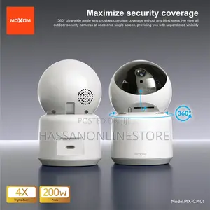 Moxom Mx-Cm01 360-Degree Wireless Smart Home Security Camera
