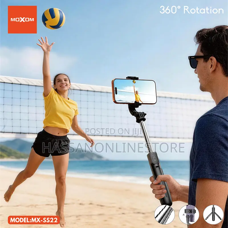Moxom Mx-Ss22 3-in-1 Detachable Selfie Stick Tripod