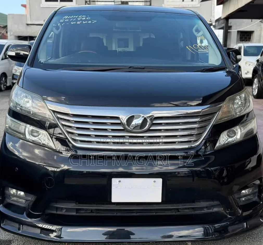 Toyota Alphard 2010 Matt Black