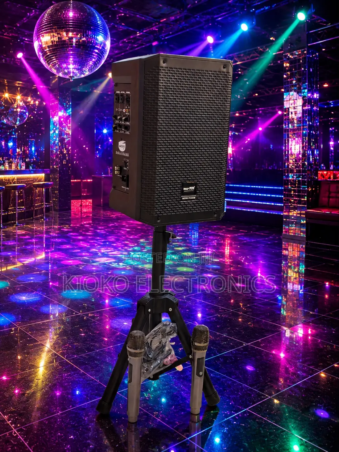 300 Watts Mr Uk T802 Professional Bluetooth Speaker.