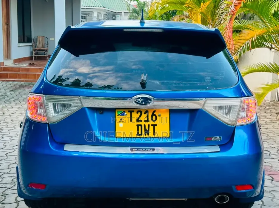 Subaru Impreza 2008 Blue