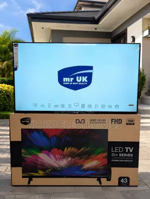 Mr Uk 43” Framless Led Tv