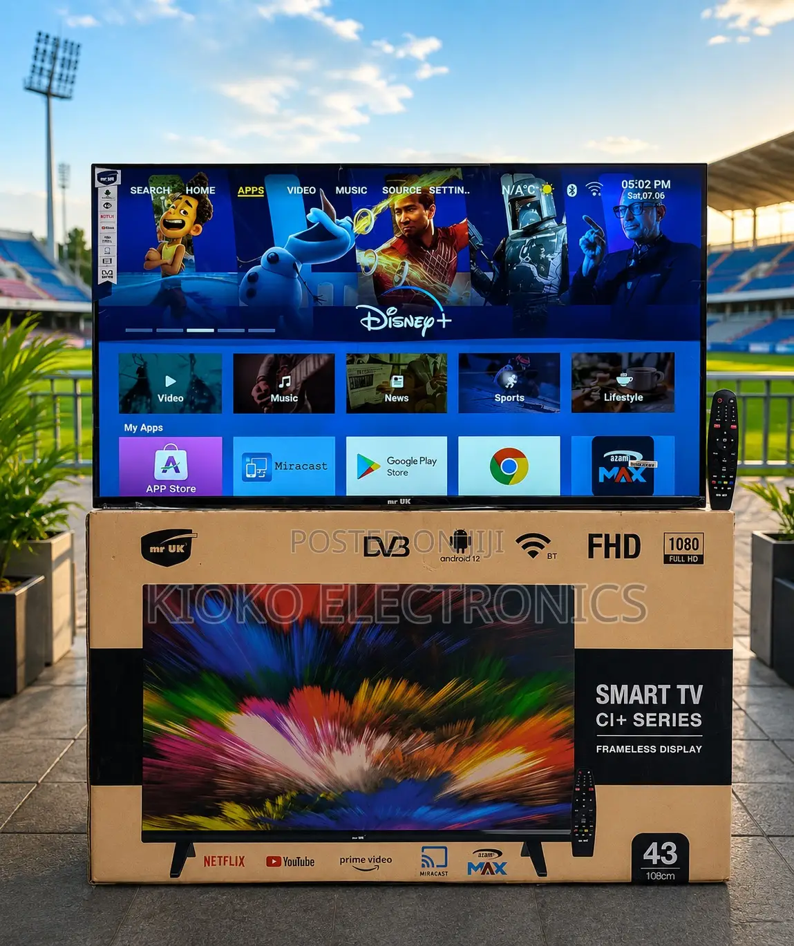 Mr Uk 43” Ci Smart Tv