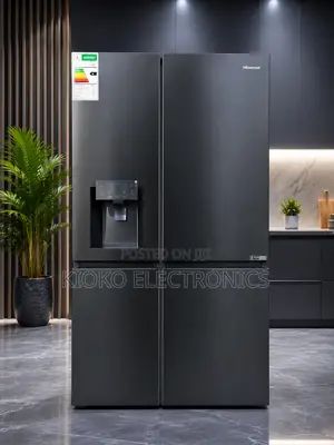 631ltrs Hisense Fridge H780sb-Idl*