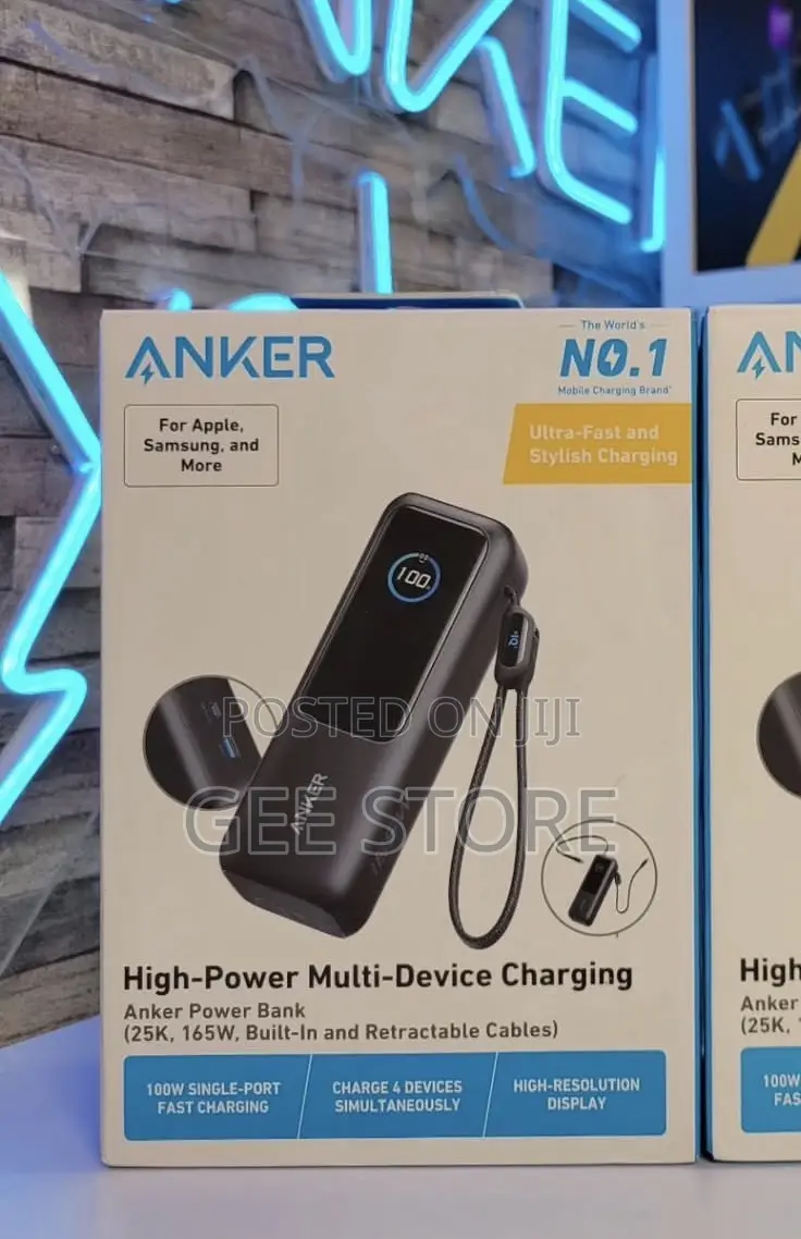 Anker Zolo 165w 25kmah With Cable