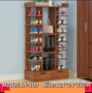 Wooden Shoe Rack/Organiser