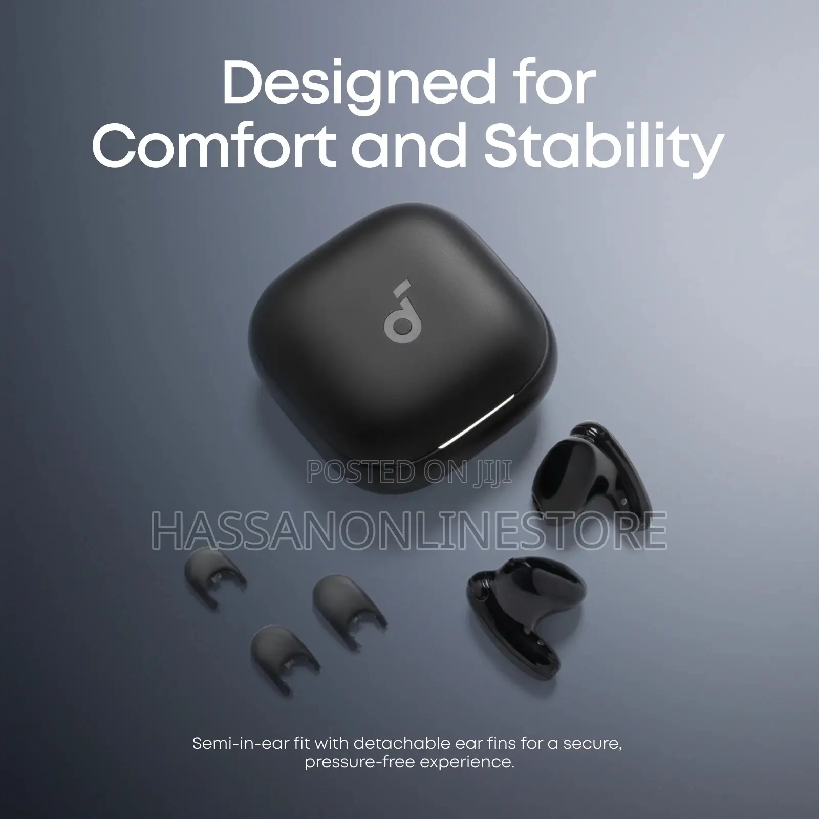 Soundcore by Anker Liberty Buds Wireless Semi-in-Ear Nc Earbuds