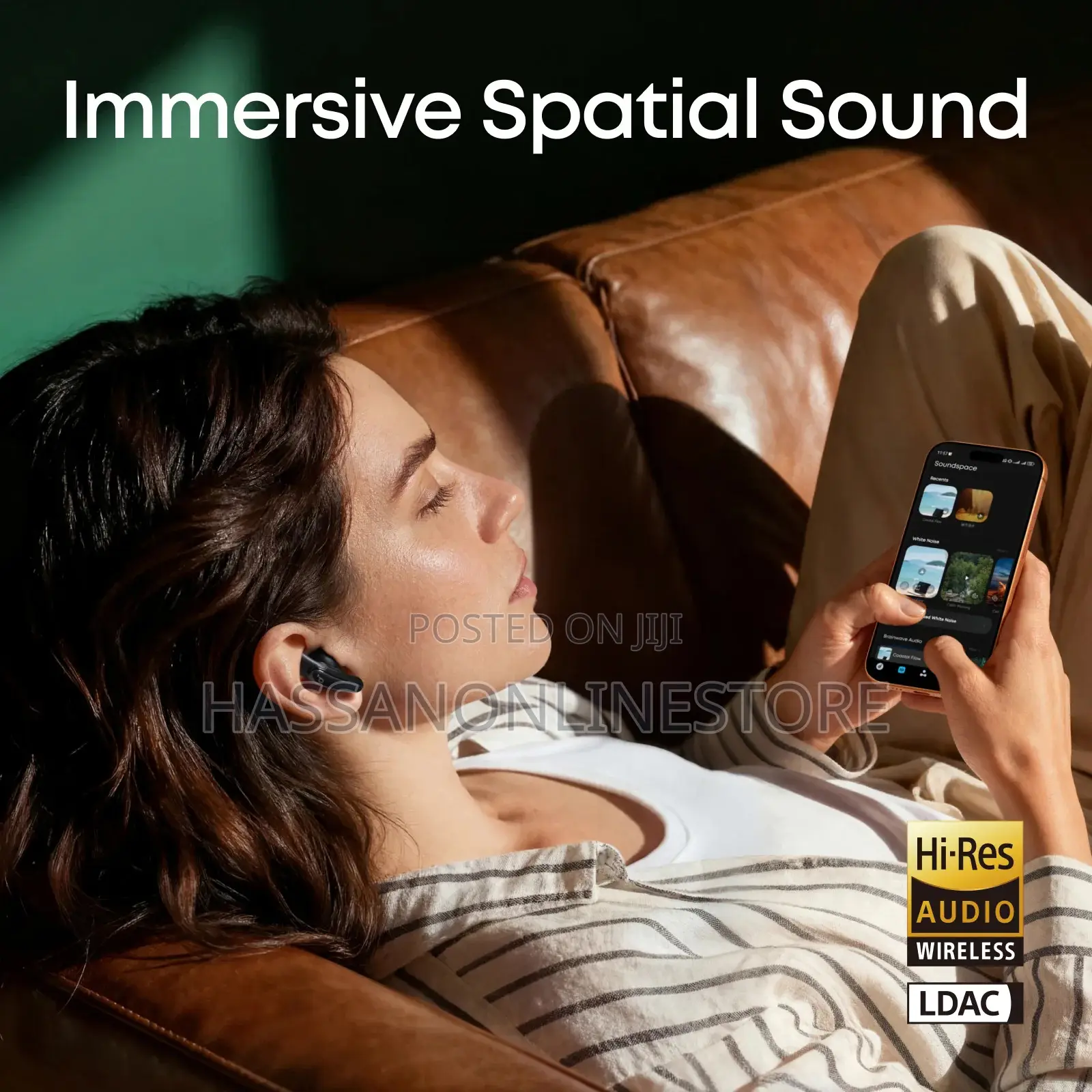 Soundcore by Anker Liberty Buds Wireless Semi-in-Ear Nc Earbuds