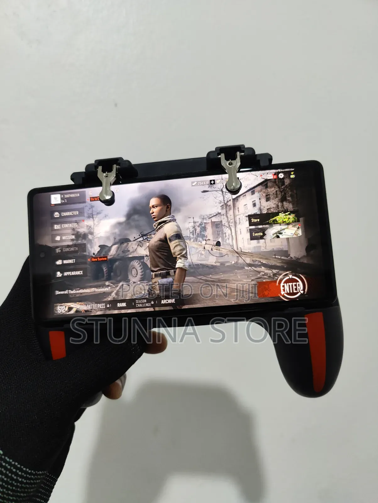 Double Fan Gaming Handle