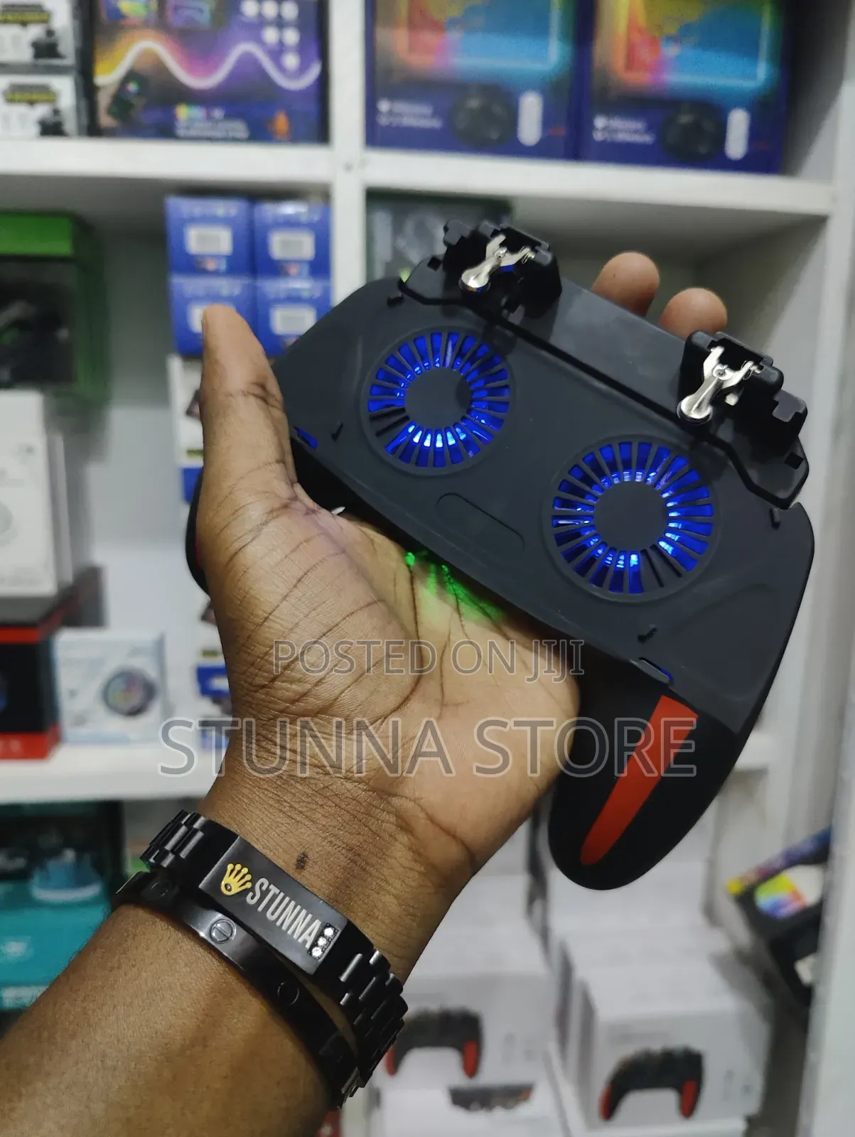 Double Fan Gaming Handle