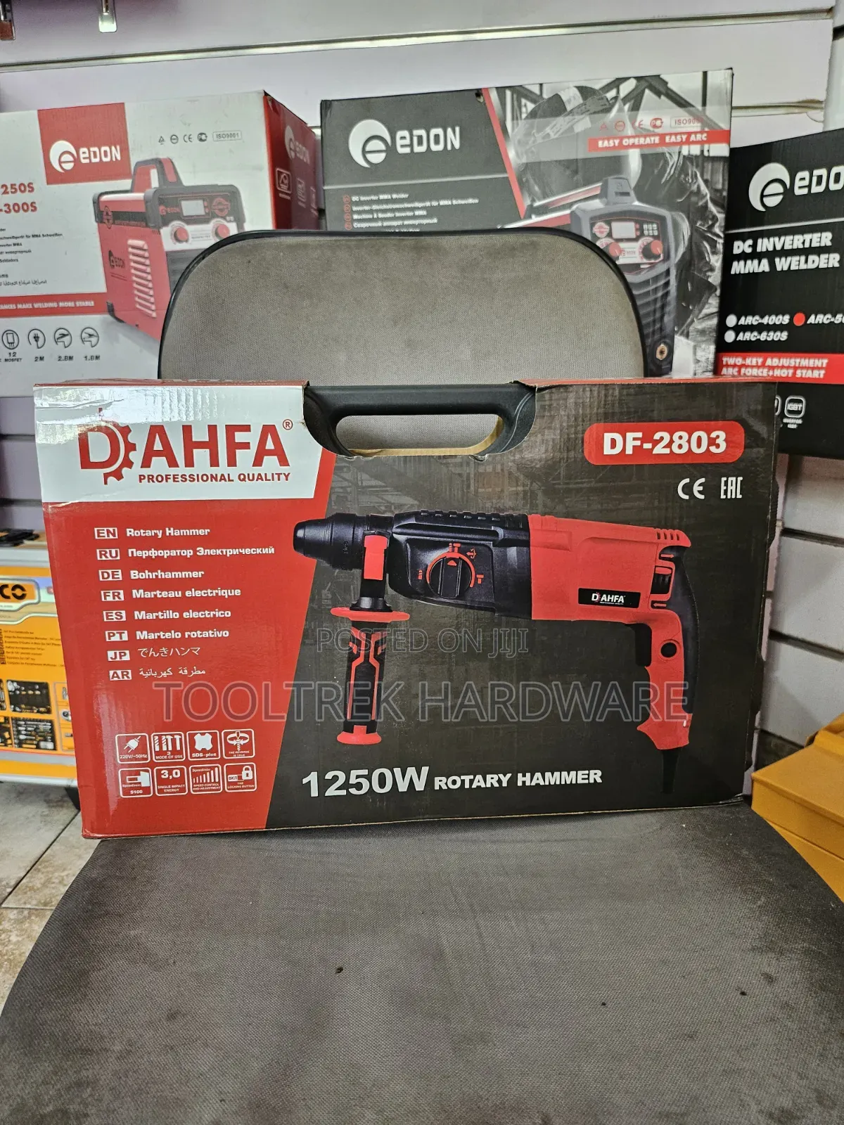 Rotary Hammer 1250w With Extra Chuck