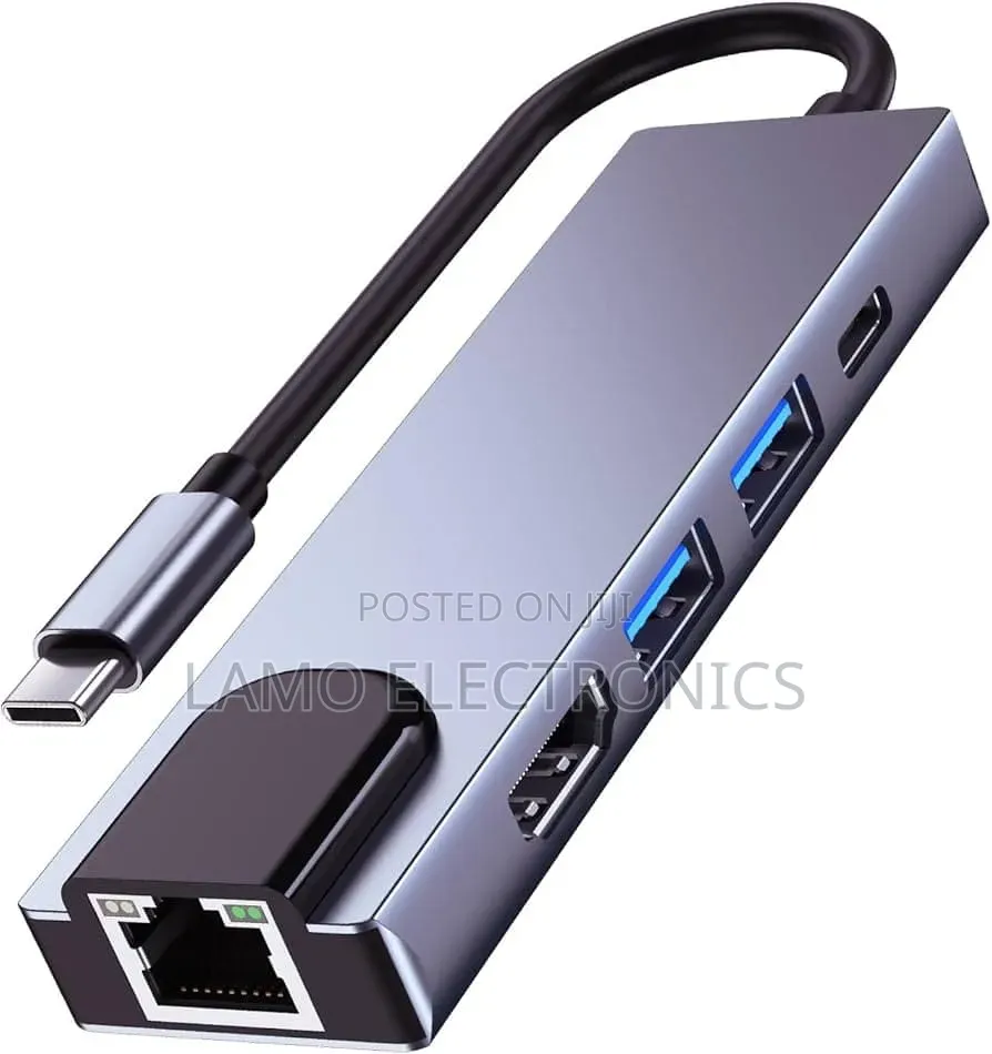 Type-c 5 In 1 Adapter