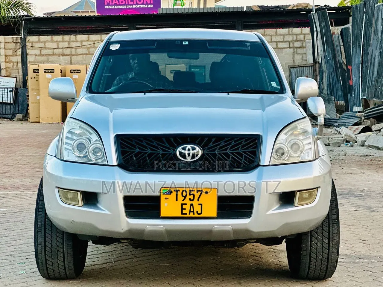 Toyota Land Cruiser 2007 Silver
