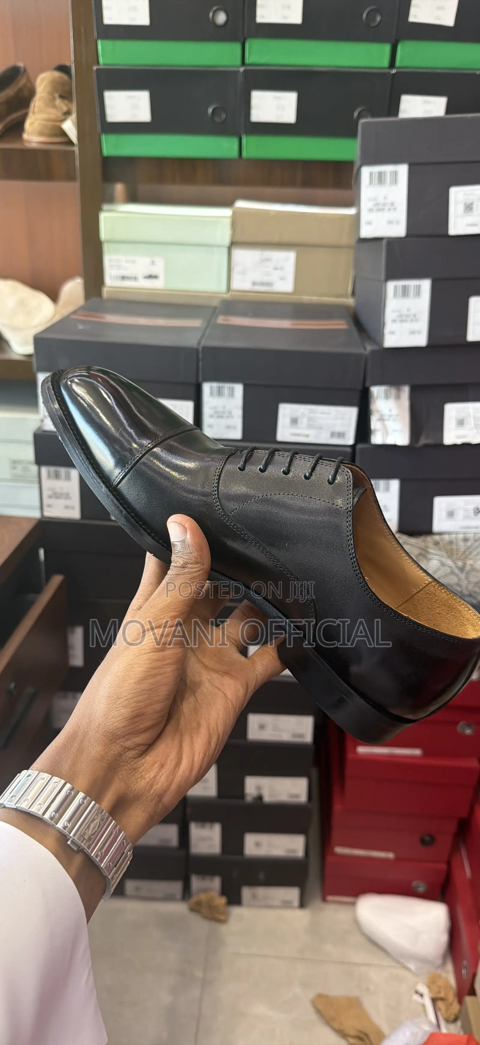 Black Oxford Shoe