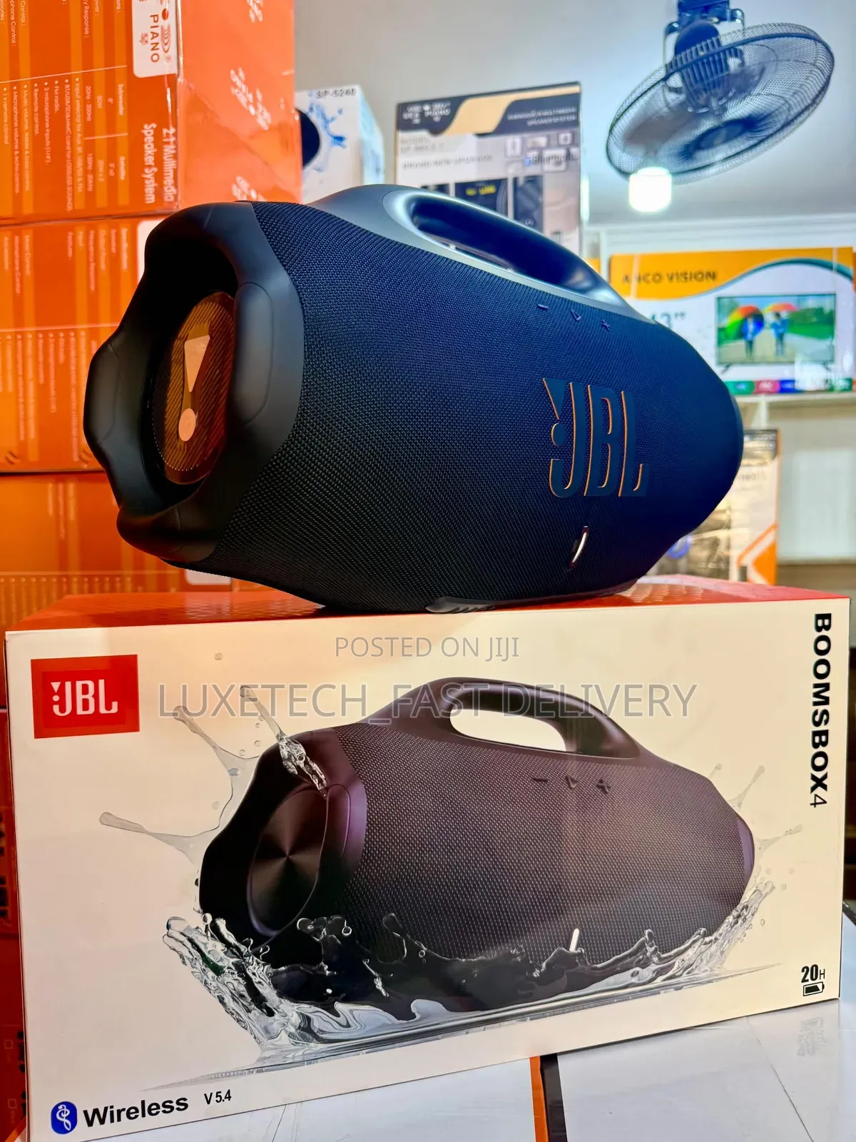JBL Boomsbox 4 Portable Bluetooth Speaker (Replica/Copy)