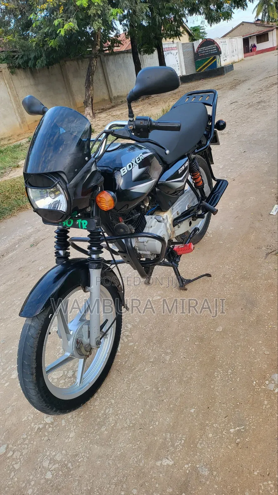 New Bajaj Boxer 125 2025 Black