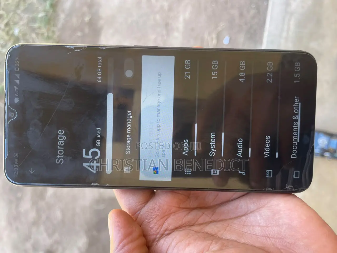 ZTE Blade A34 64 GB Black