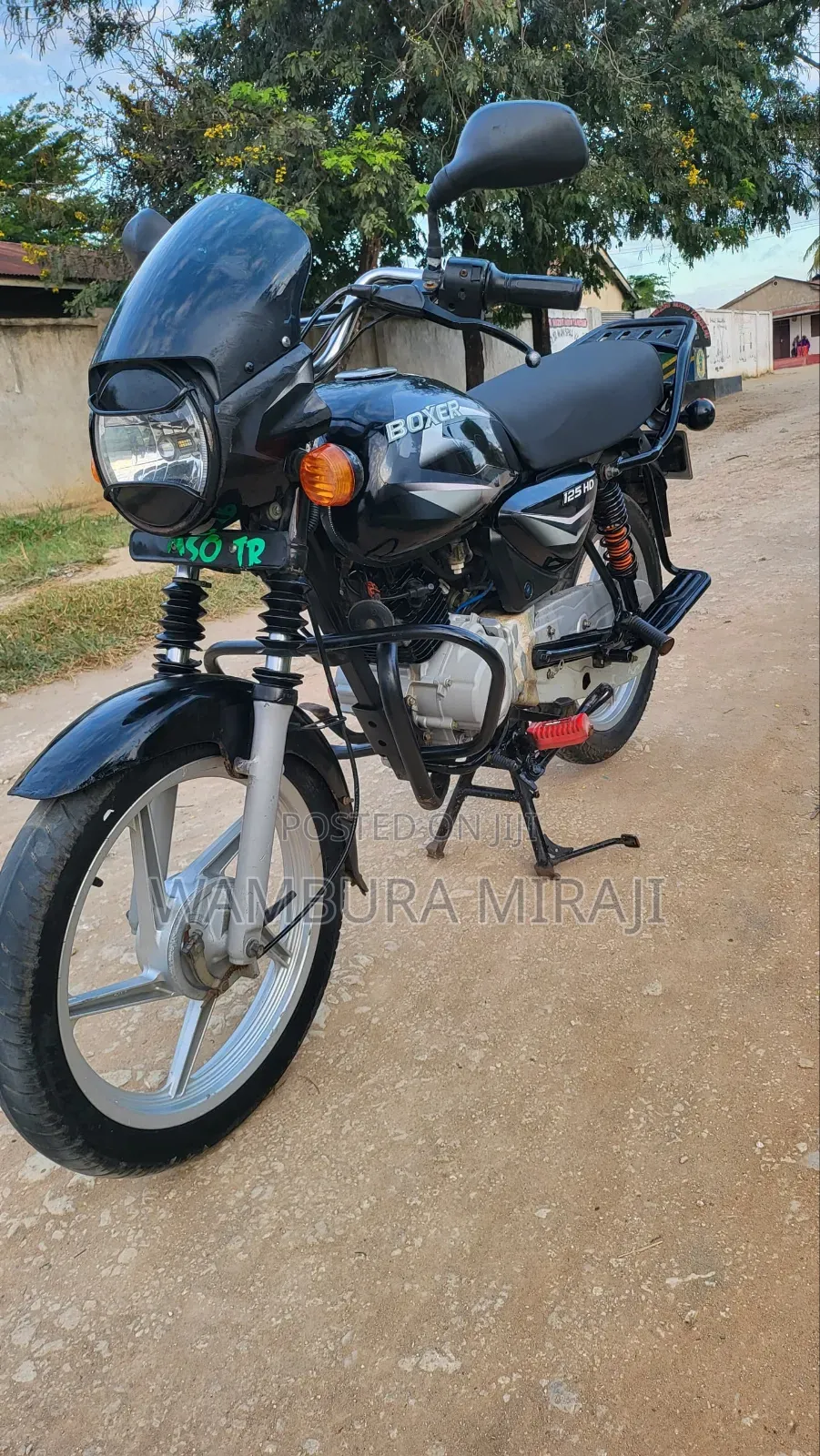 New Bajaj Boxer 125 2025 Black