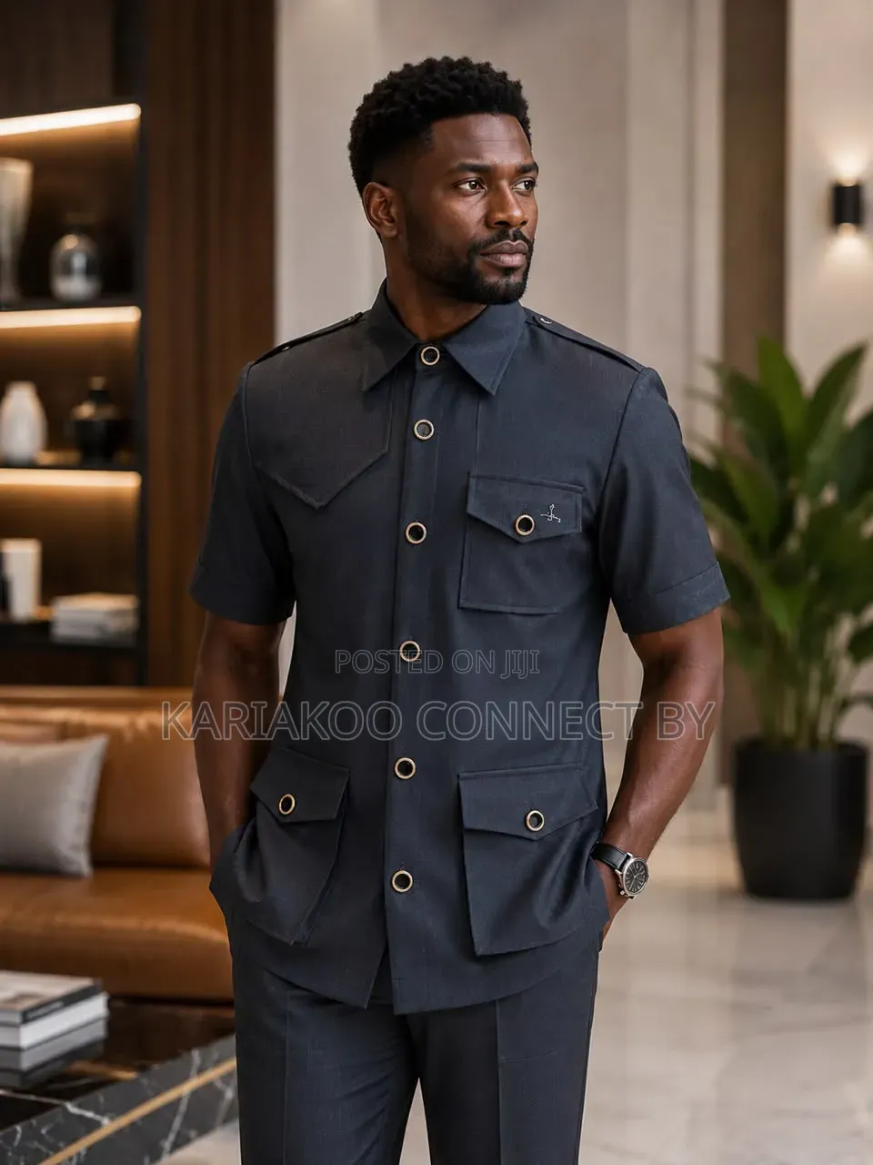 Premium Modern Kaunda Suit 
