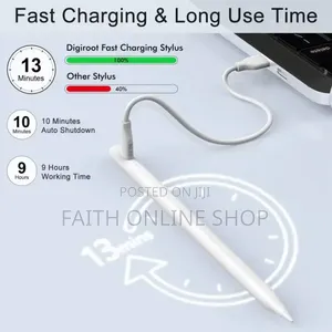Universal Rechargeable Active Stylus Pen For Tablets Smartphones