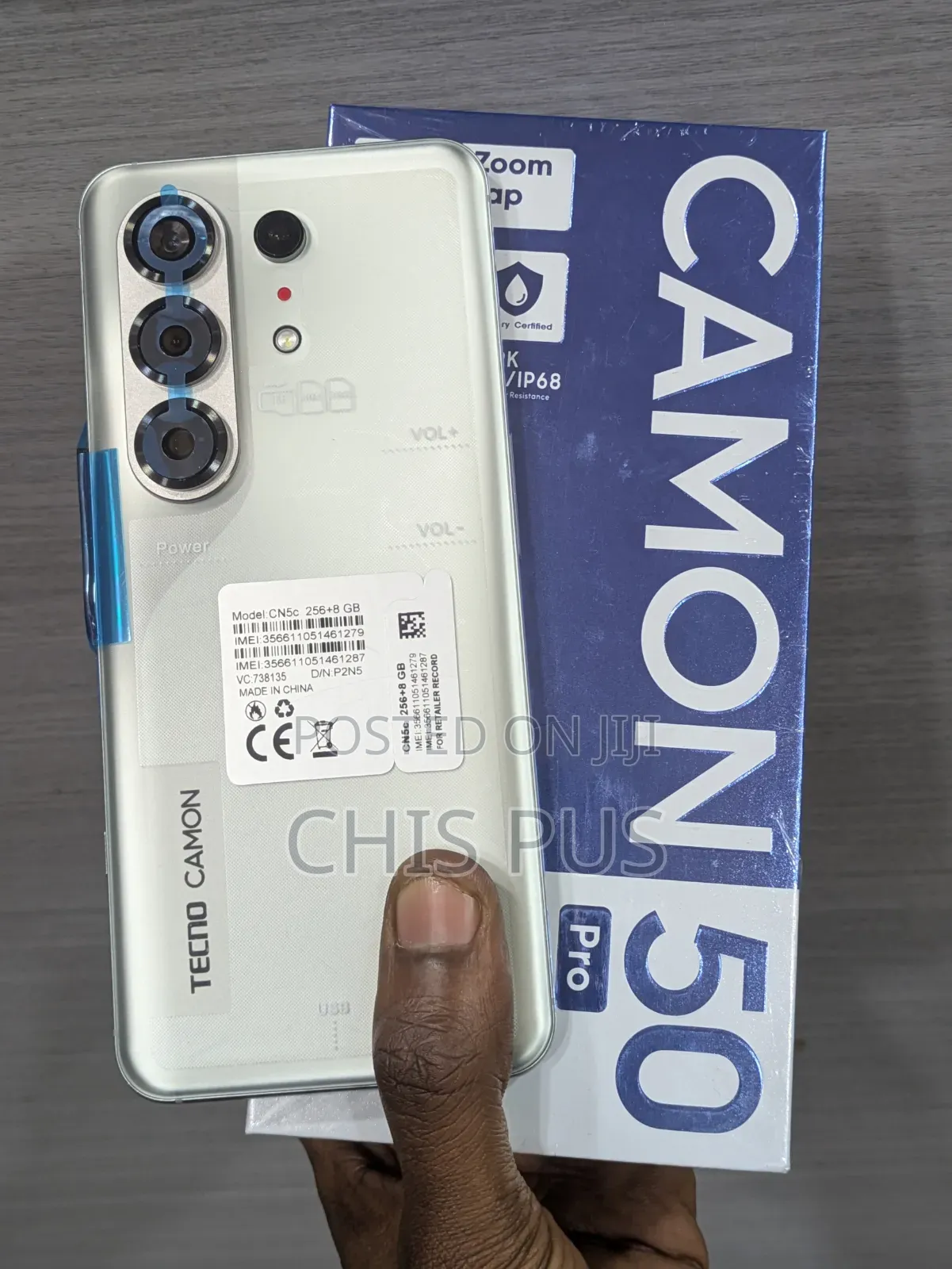 New Tecno Camon 50 Pro 256 GB White