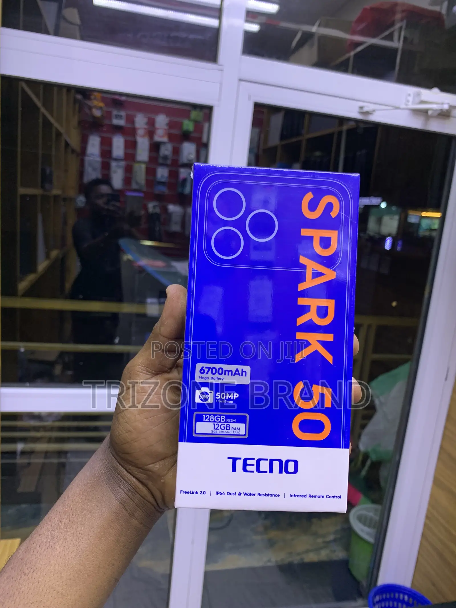 New Tecno Spark 50 128 GB Black