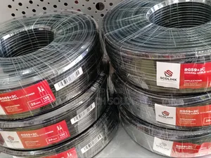 Scolink Rg59+2c Coaxial Cable 100m 20awg — Kwa Cctv | Tz
