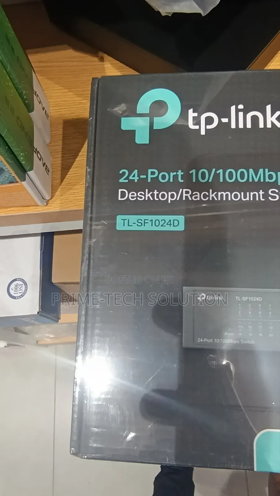 Tp-Link Tl-Sf1024d 24 Port Fast Switch — Rack Mount | Tz