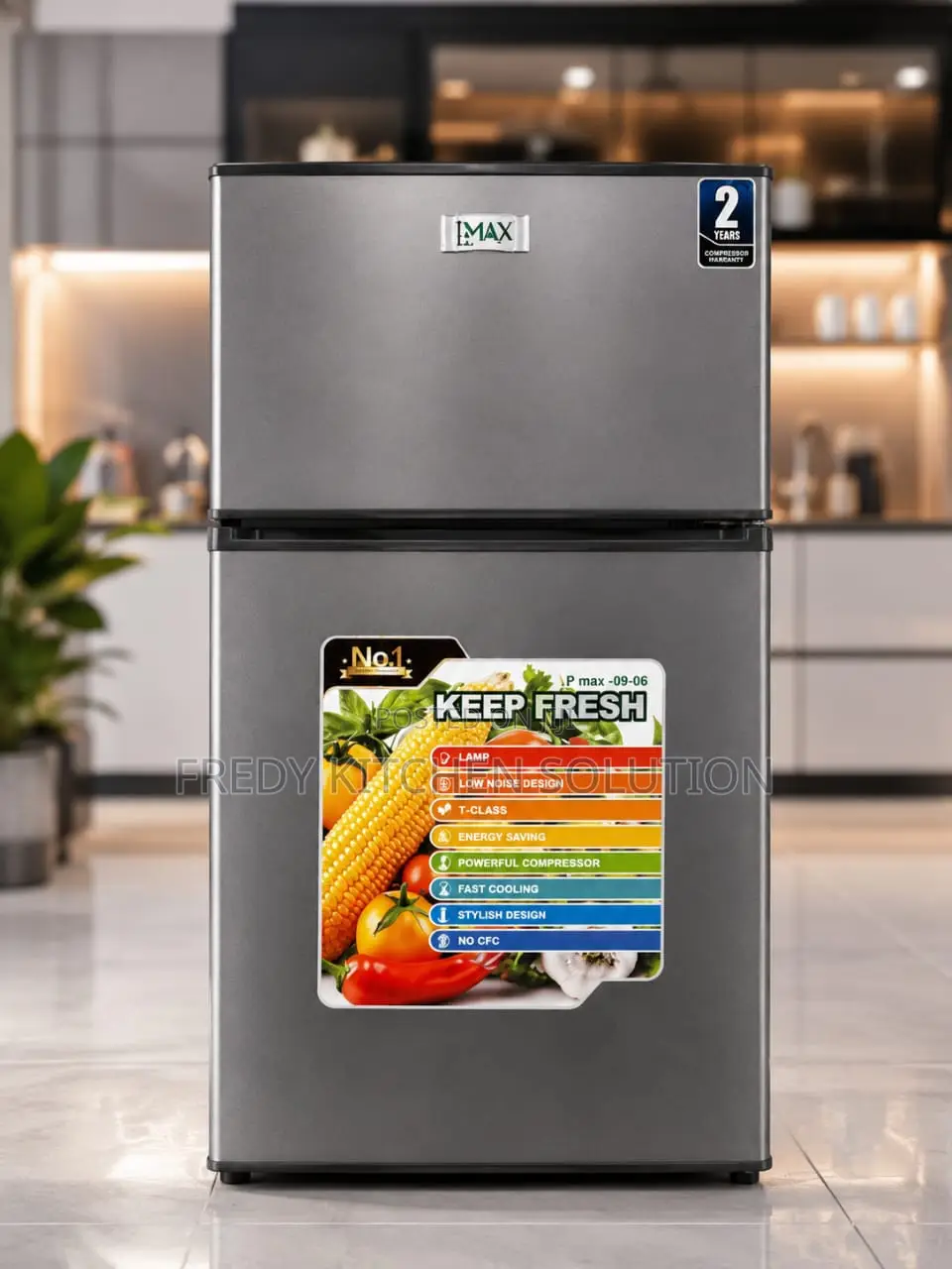 P Max Fridge – Model 96 Capacity – 96 LTR Fast Cooling System