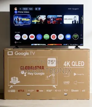 *Globalstar* *75-inch " Google Tv Qled * *Ci Interface T2/S2
