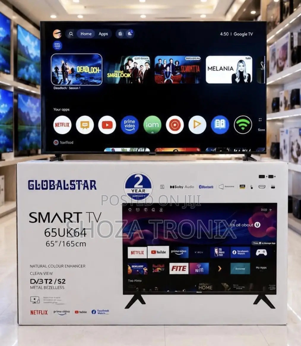 *Globalstar* *Smart 65" Tv Uhd * *Ci Interface T2/S2