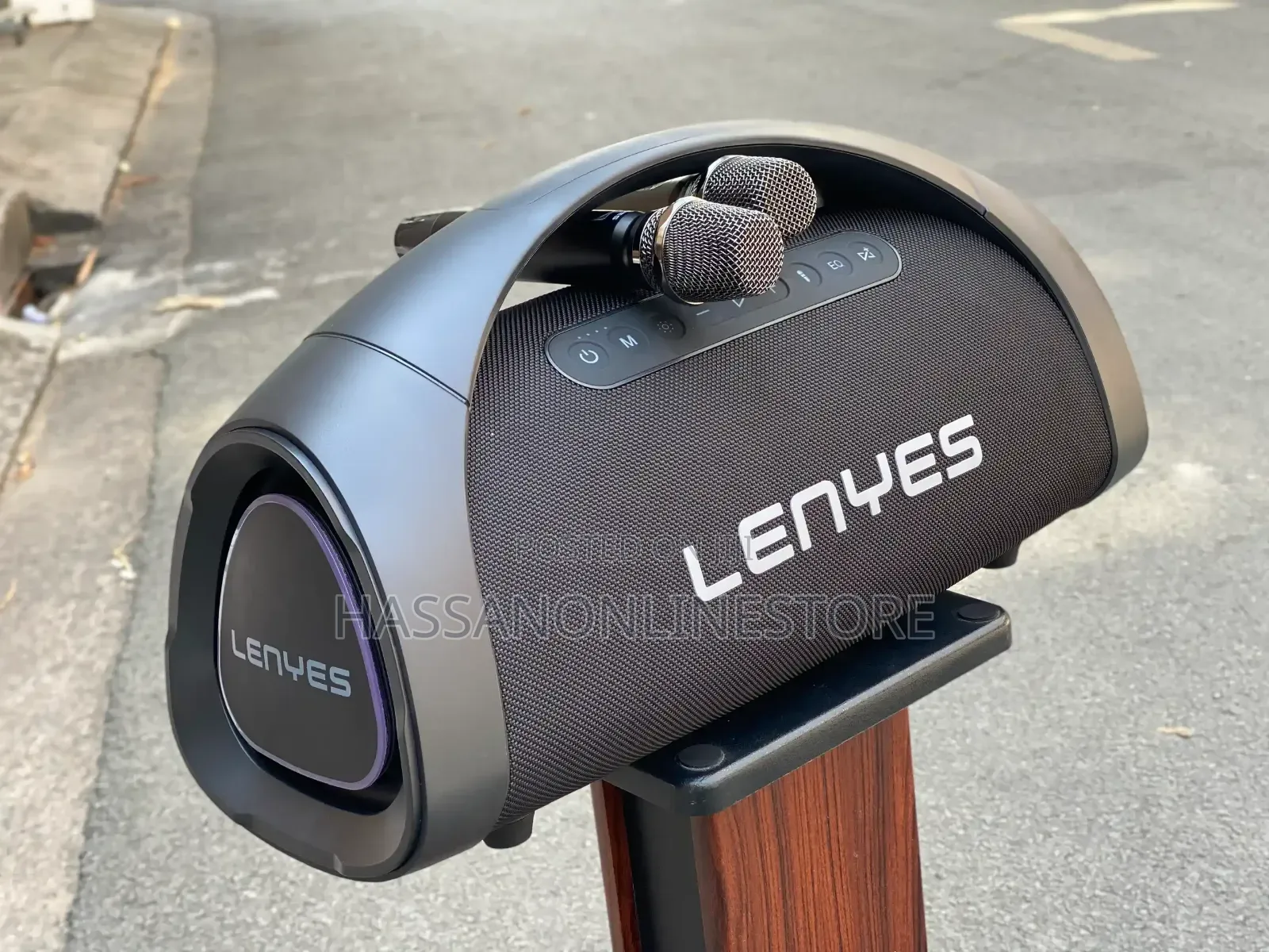 Lenyes S873 Portable Speaker | Bluetooth 5.3 | Lpx6 Waterproof - Black